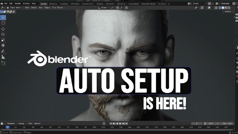 Blender Character &amp; Animation Auto. Setup …