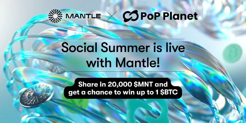 ***🏝*****Кампания Social Summer PoPP x Mantle**