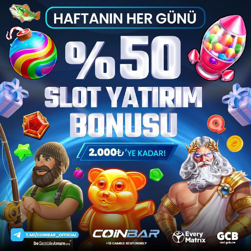 ***🍬***Haftanın Her Günü Coinbar'da