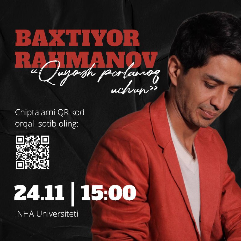 **«QUYOSH PORLAMOQ UCHUN»**