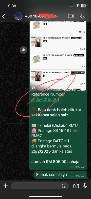 ***✅*** Pastikan anda semua terima **REFERENCE …