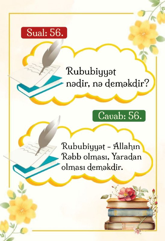 ÖVLADLARIMIZA TÖVHİDİ ÖYRƏDƏK.