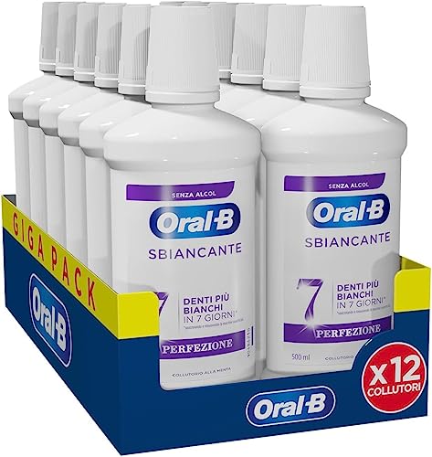 **Oral-B Collutorio Perfezione Sbiancante, Gusto Menta, …