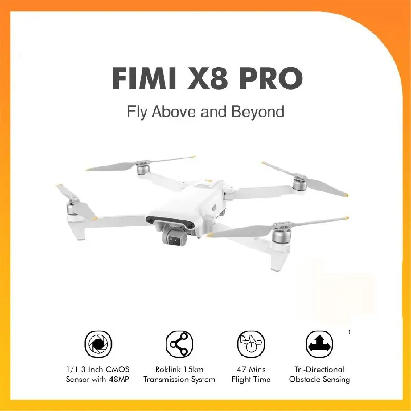 **Xiaomi FIMI X8 Pro Drone 4K, …