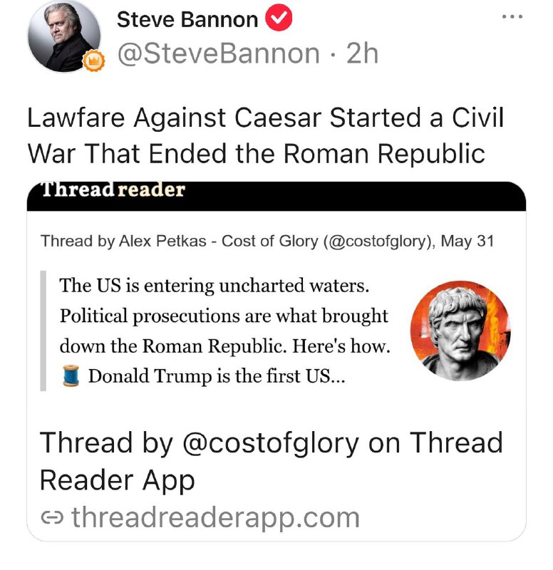 **Lawfare Against Caesar Started a Civil …