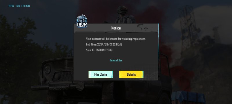 Thor cheat Banned ***?***