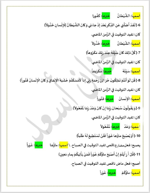 قواعد السَّادس الابتدائي_ حنان أسعد.