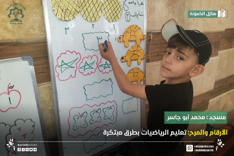 مؤسسة ماريا القبطية قسم براعم الإيمان