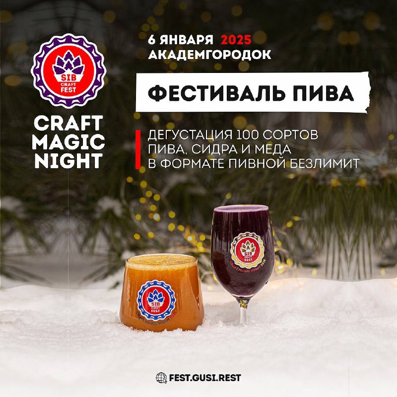 ▎ Крафтовое рождество в Академгородке!