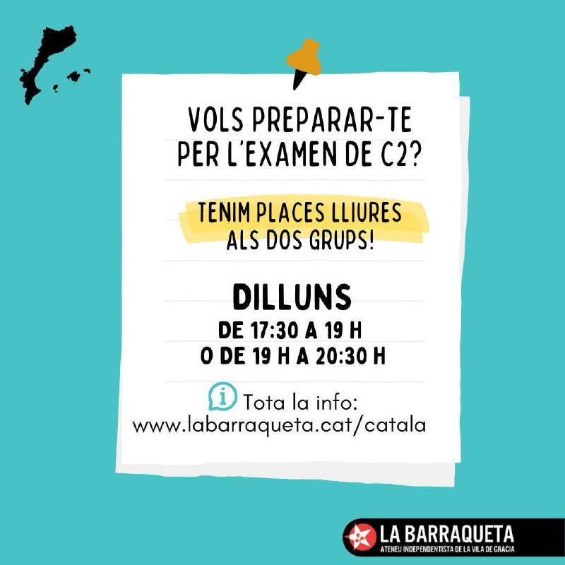 **Vols preparar-te per l'examen de C2 …