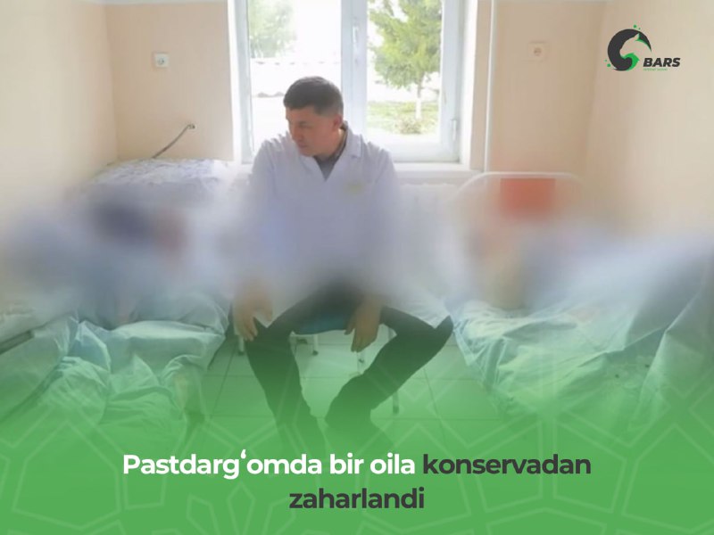 **Pastdargʻomda bir oila konservadan zaharlandi**