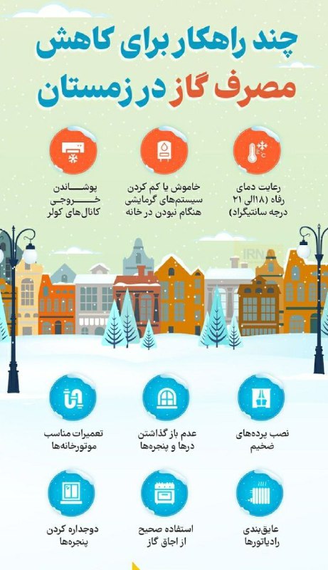 ***?*** ۹ راهکار کاهش مصرف گاز …