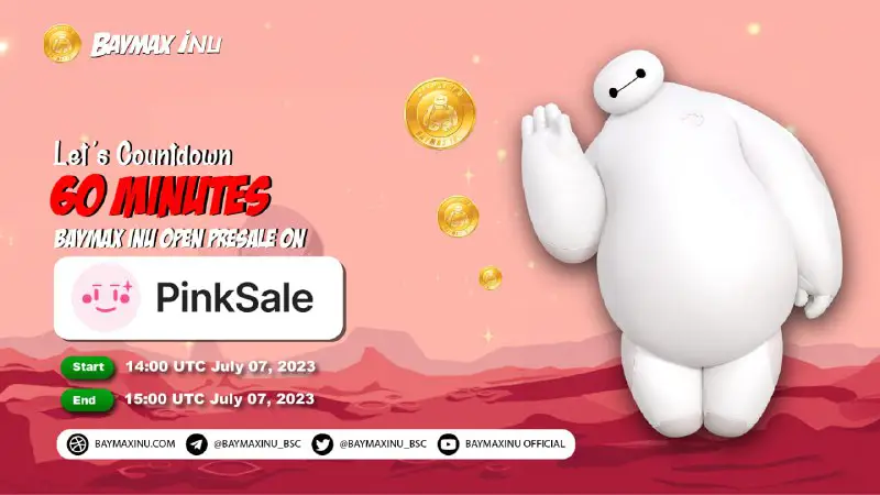 *****⏰*******Let's countdown 60 MINUTES to BAYMAX …