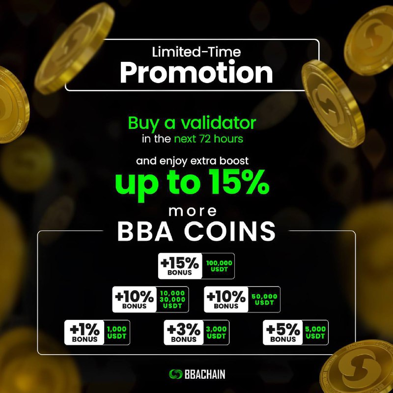 *****🚀*** Special Limited-Time Offer from BBAChain! …