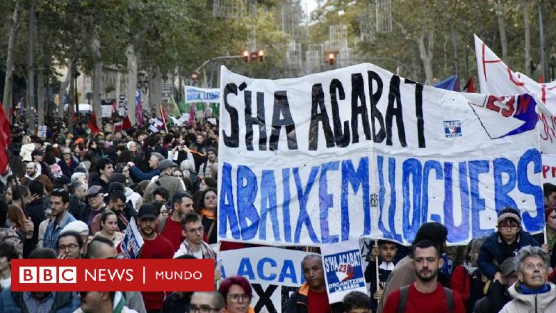 Una nueva manifestación tuvo lugar en …