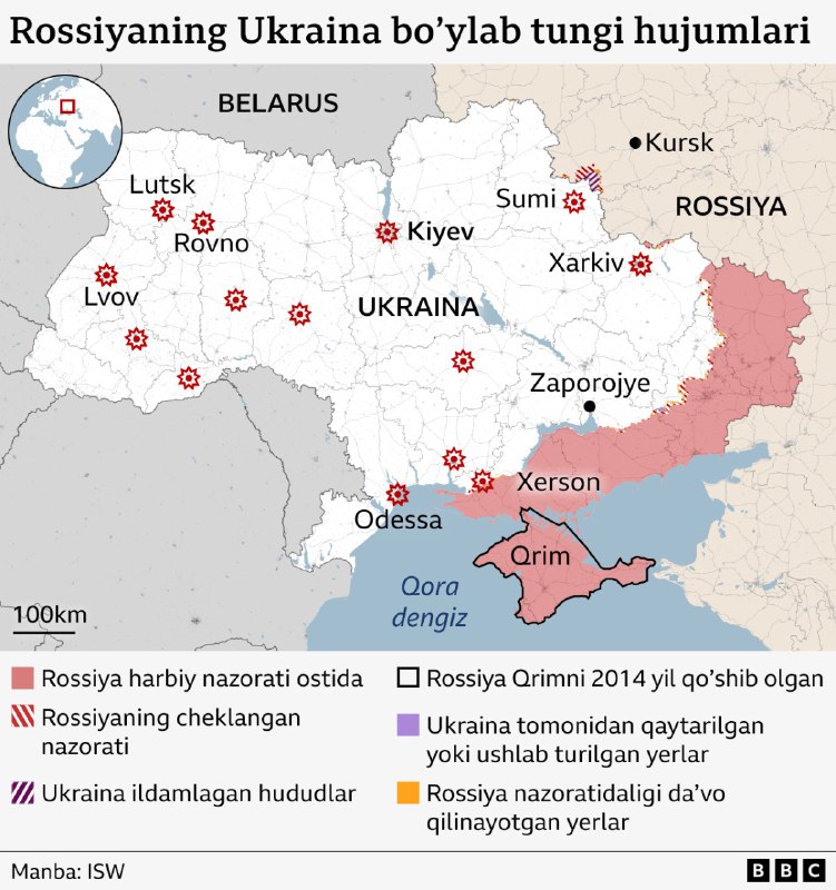 Путин Украинага ядровий қурол берилса, оқибати …