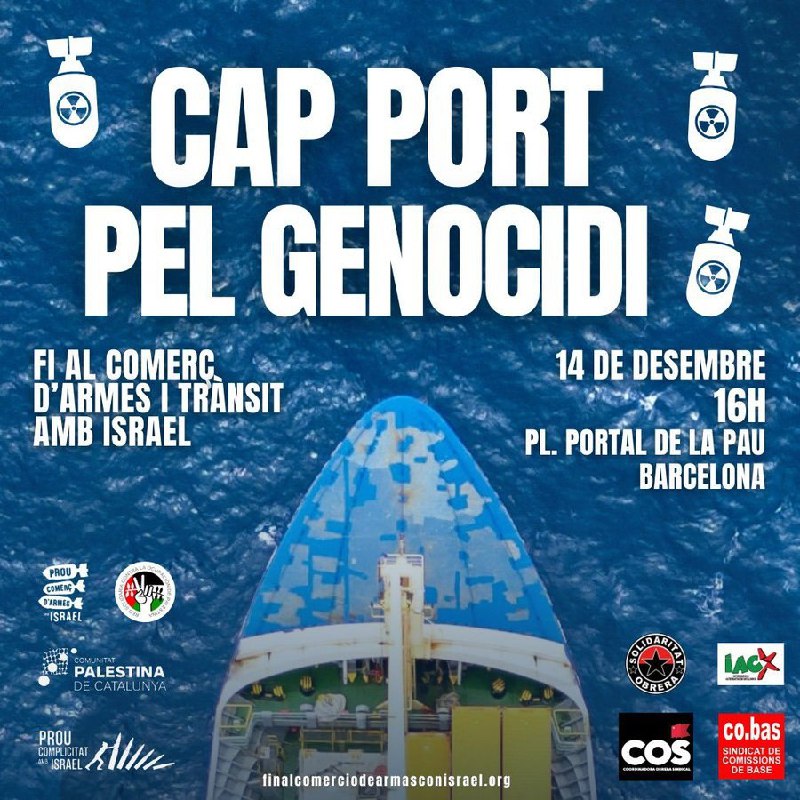 [**Cap port pel genocidi**](https://bcn.convoca.la/event/cap-port-pel-genocidi)