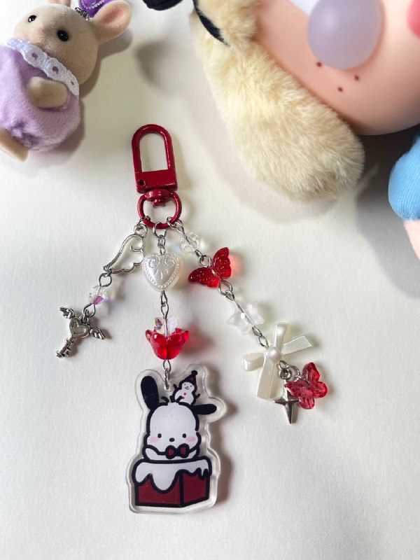 ⋆?₊˚⊹♡Sanrio Christmas Keychains ⋆?