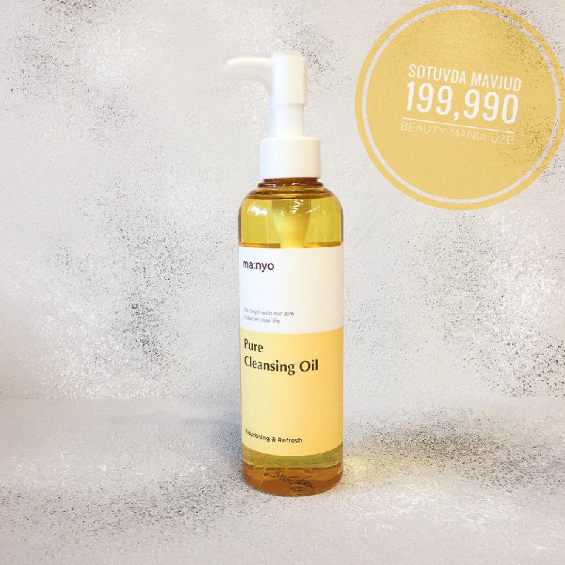 ***🫒******🌰*** [**#Manyo**](?q=%23Manyo) **Pure Cleansing Oil**Terini chuqur …