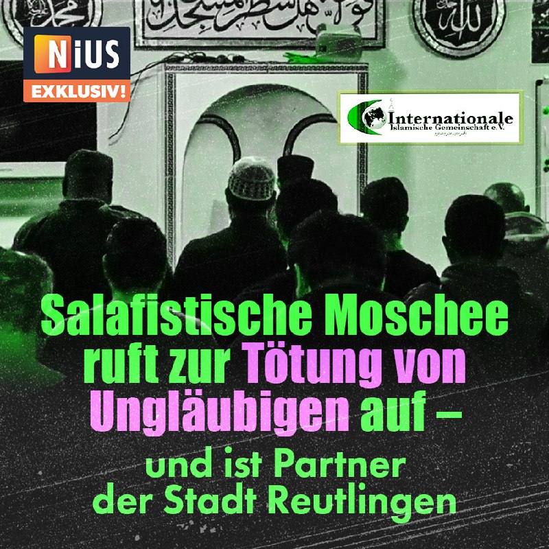 **Salafistische Moschee ruft zur Tötung von …