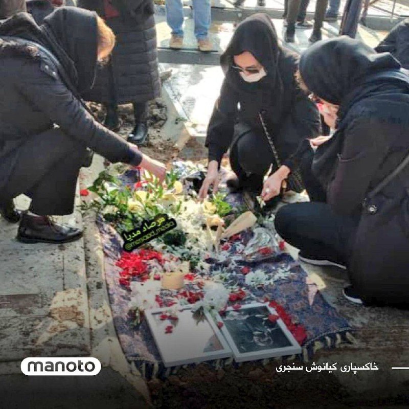 ‏من چندین بار مادر زنده‌یاد ⁧ …