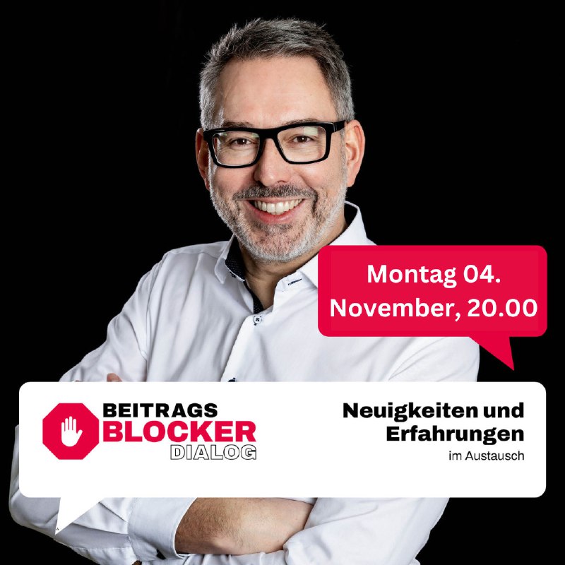 ***🛑*** **Beitragsblocker im Dialog**KOSTENLOS