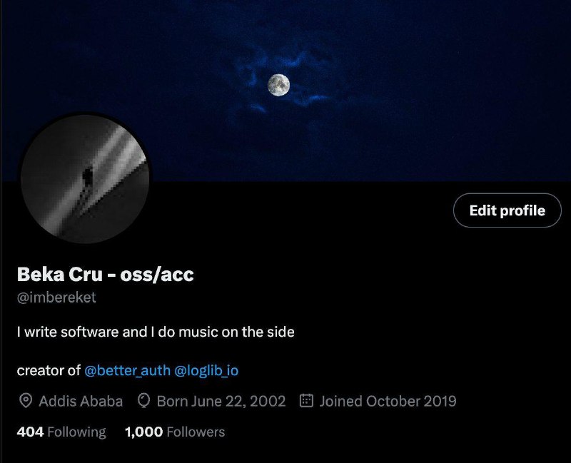 1k followers on X ***🤍***