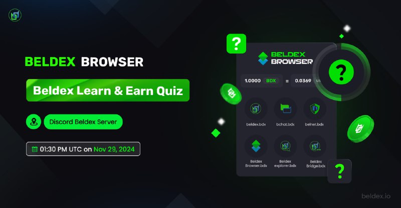 Beldex Learn &amp; Earn Quiz 99