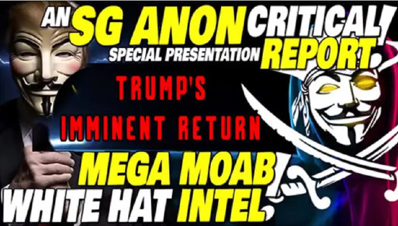 SG Anon Drops – Explosive Update Reveals Shocking News And Hints At Trump’s.. – 3/26/24..