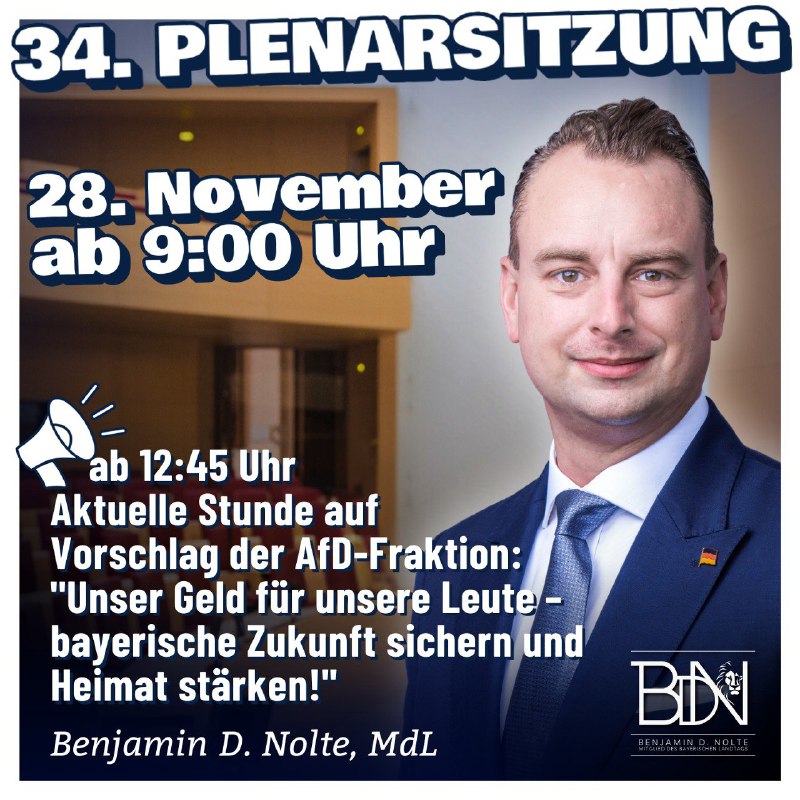 ***📍*****34. Plenarsitzung