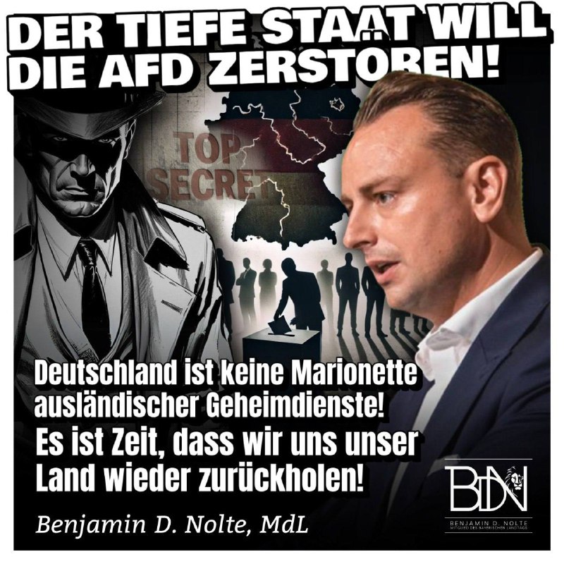 ***💥*****DER TIEFE STAAT WILL DIE AFD …