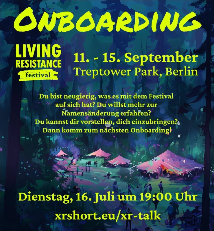 **Living Resistance Festival - Gemeinsam Utopien …