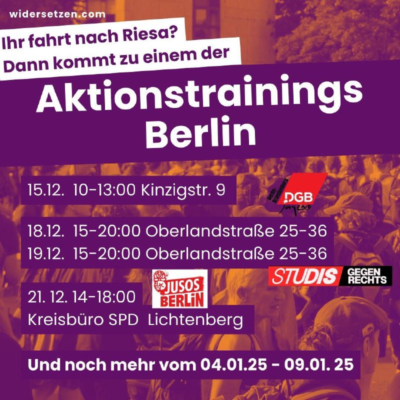 *****?***Aktionstrainings***?*****