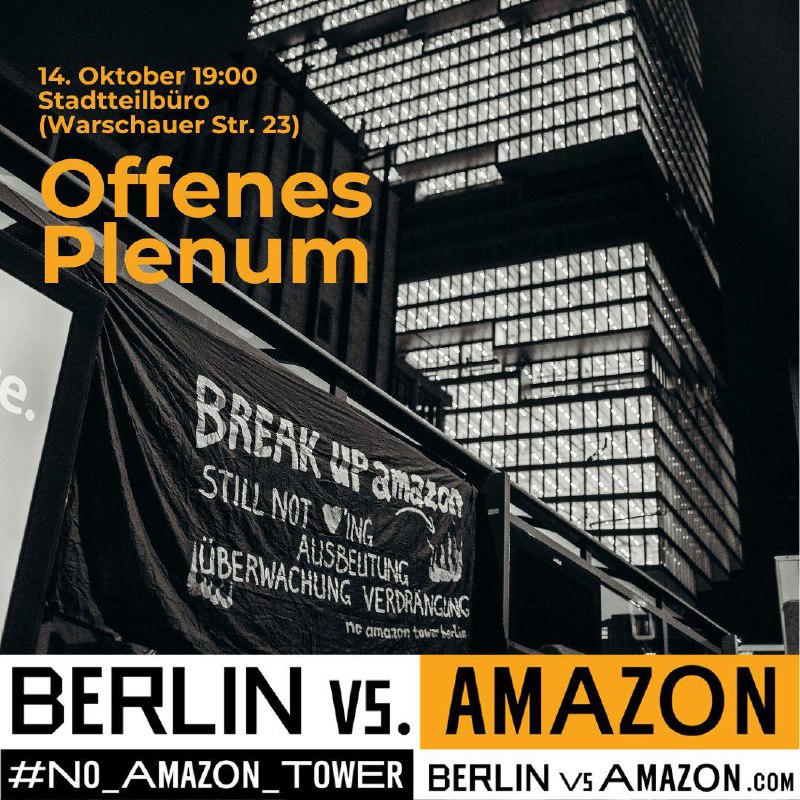 ***🔥***[@BerlinvAmazon](https://t.me/BerlinvAmazon): Offenes Plenum***🔥***