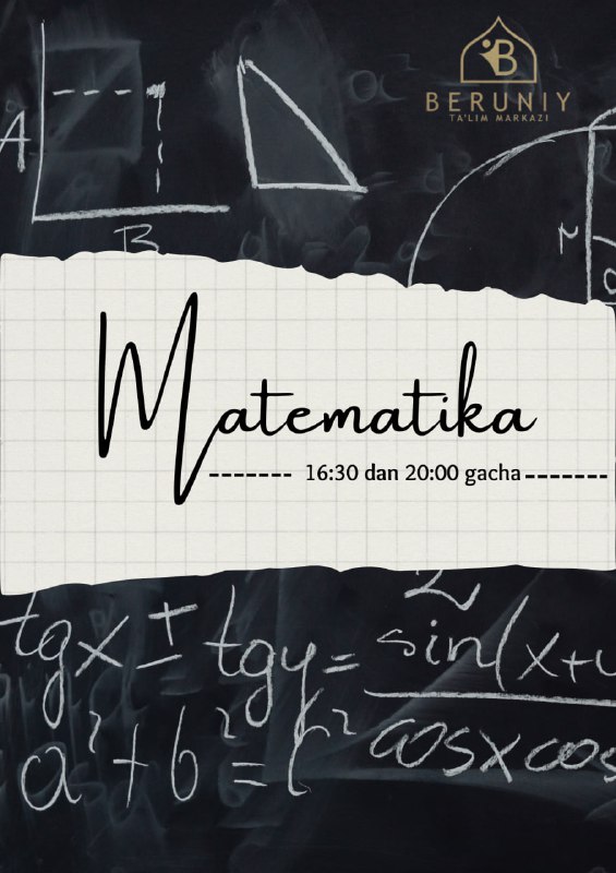 ***⚡️*****Matematika fanidan MILLIY SERTIFIKAT va ASOSIY …