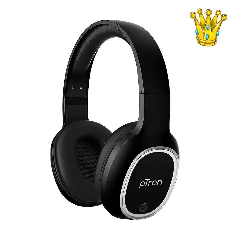 ***🌟***pTron Studio Over Ear Bluetooth 5.0 …