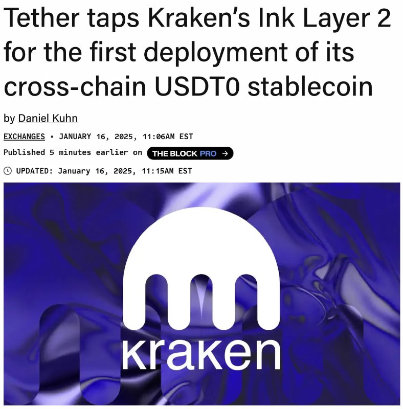 Tether has tapped crypto exchange Kraken’s …