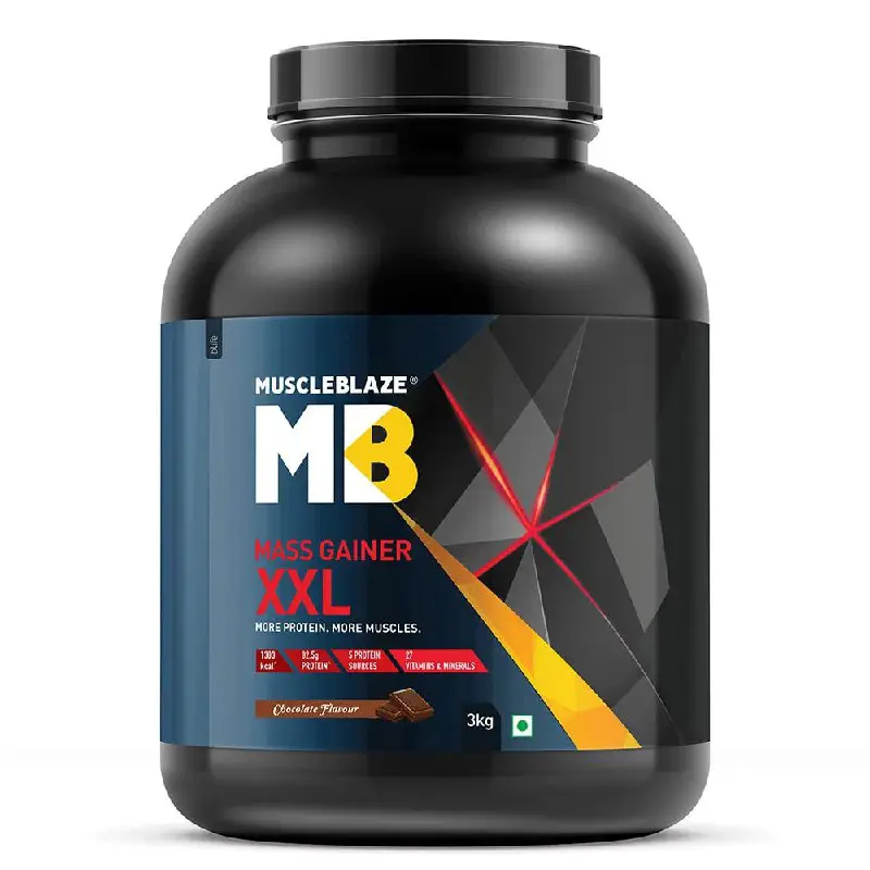 ***🌟***MuscleBlaze Mass Gainer XXL, 6.6 lb, …