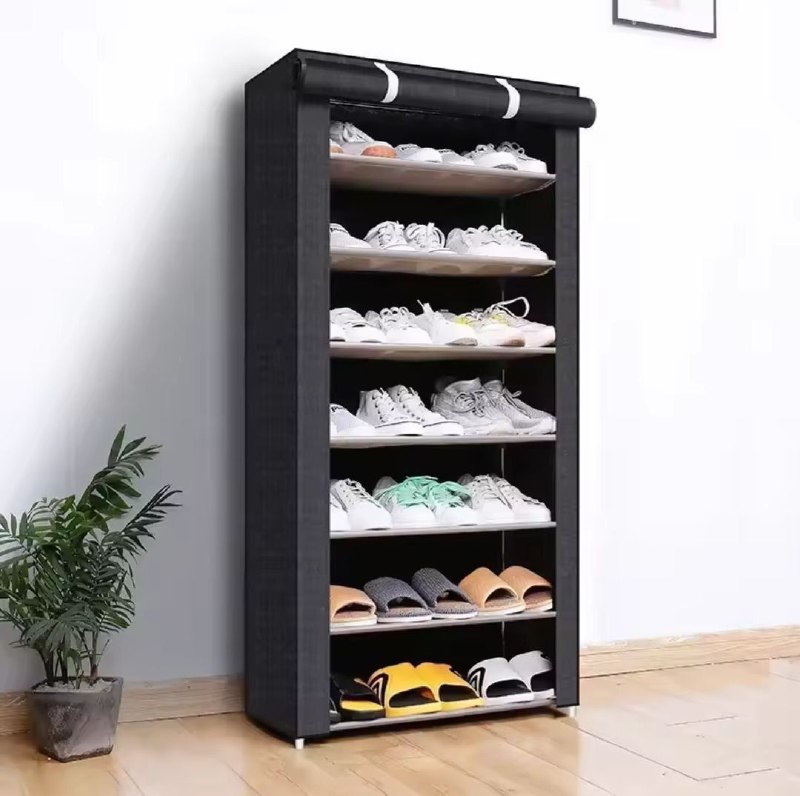 Dustproof Shoe Storage Rack Organizer Multilayer …