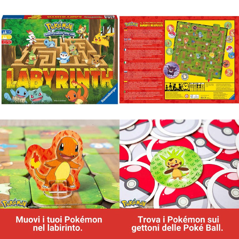 [***♟️***](https://img.zbcdn.ovh/stm/1223688240/319331734603163292.jpg) Ravensburger - Labirinto Pokémon, Gioco …