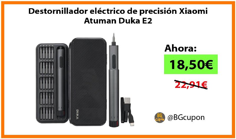 **4€ DE AHORRO**[***❗️***](https://img.bytelix.com/images/2024/10/19/088e534e7a9a.jpg)[#Banggood](?q=%23Banggood)***🌏***