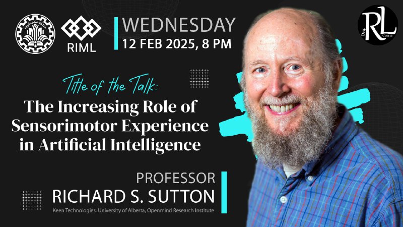 ***🚀*** **Join Richard Sutton’s Talk at …