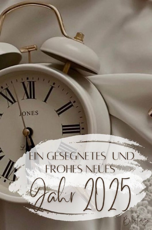 Ein frohes und gesegnetes neues Jahr …