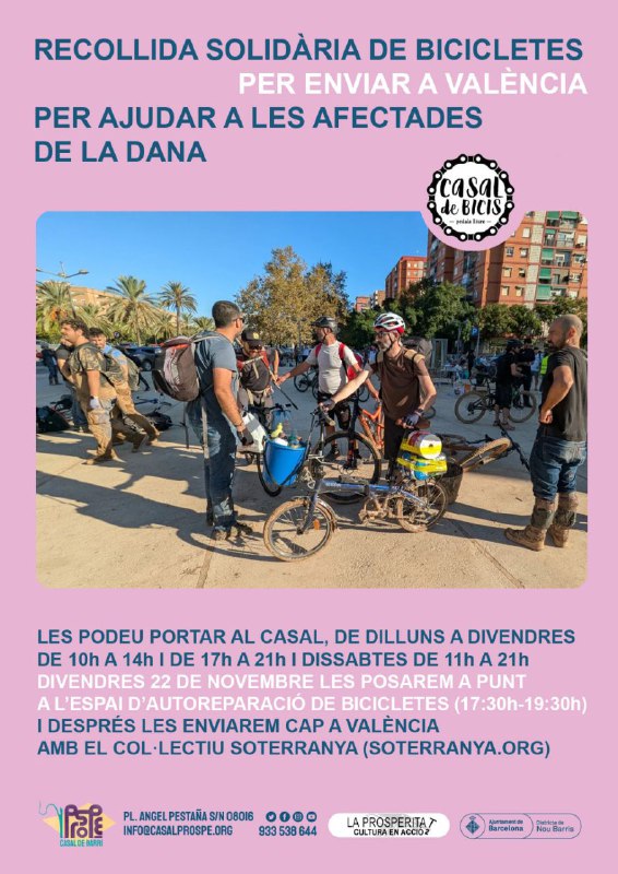 Bon día. El casal de bicis …