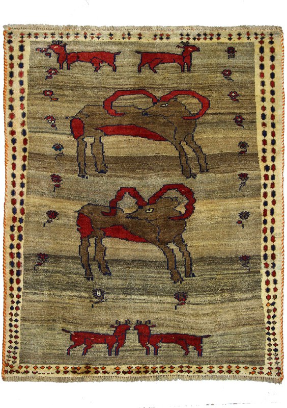 گبه دستبافت (126×158) سانتیمتر