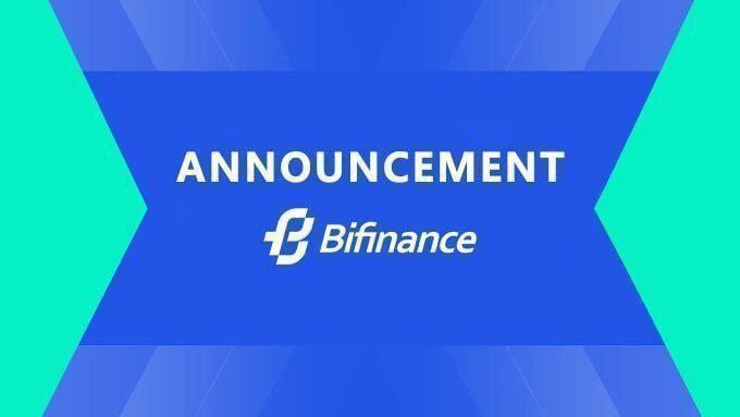 **BiFinance system non-stop service upgrade announcement**