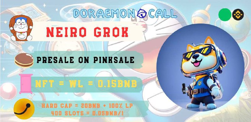 **NeiroGrok-BSC*****🔶***| Pinksale***✅***