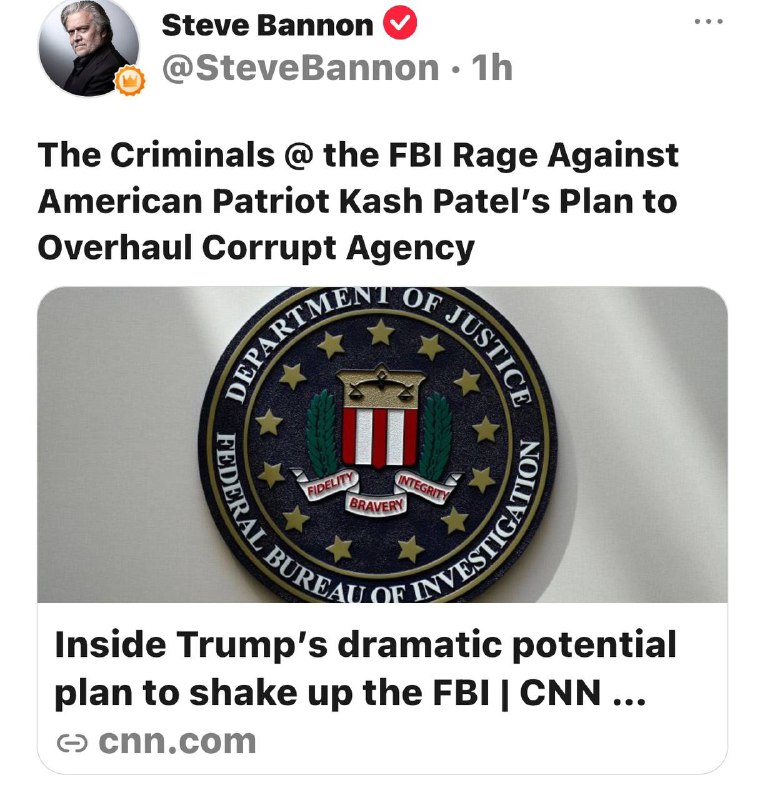 The Criminals @ the FBI Rage …