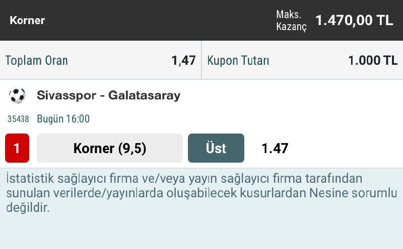 ***🔴******⚪️***SİVASSPOR &amp; GALATASARAY***🟡******🔴***