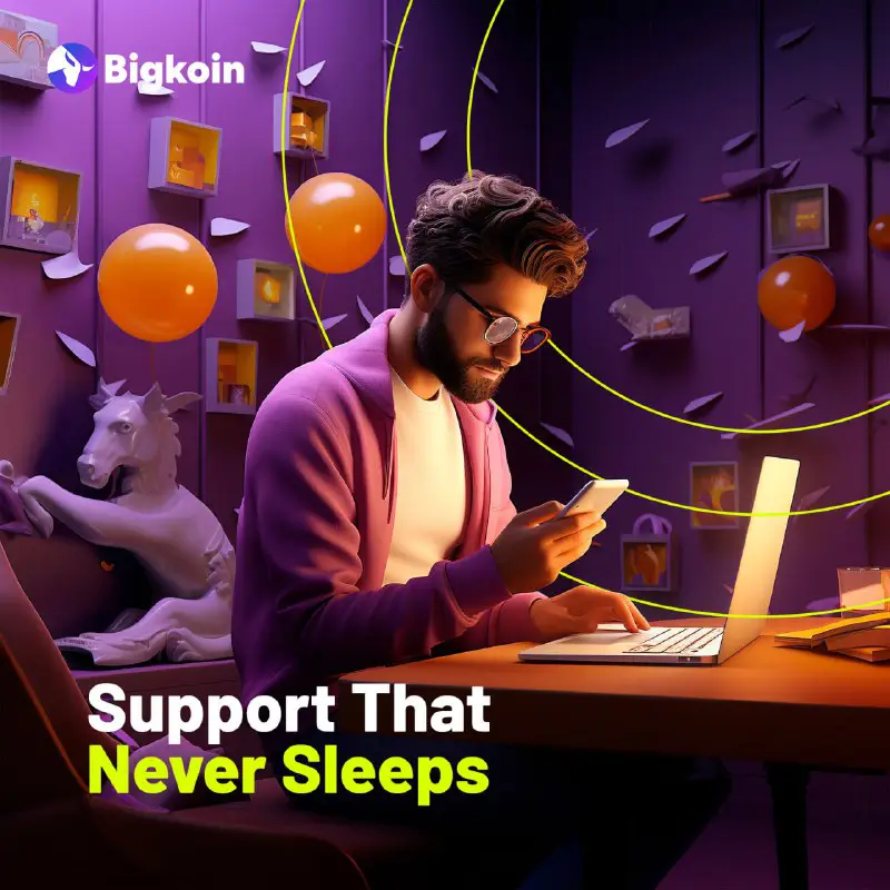 Experience round-the-clock support with BigKoin. We're …